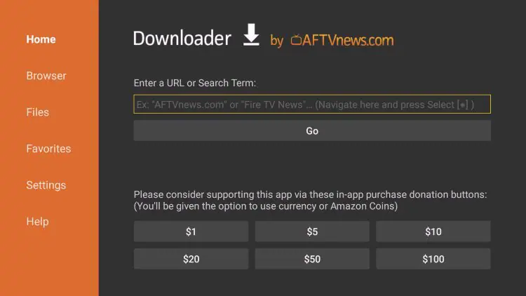 downloader interface